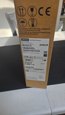 Lenovo ThinkPad E14 Gen 3 - AMD Ryzen 5 5500u, 8gb, 256ssd, W10p 20Y7-S02R00