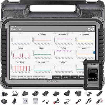 TOPDON Phoenix Plus 2 Bidirectional  CU Coding OBD2 Scanner Car Diagnostic Tool