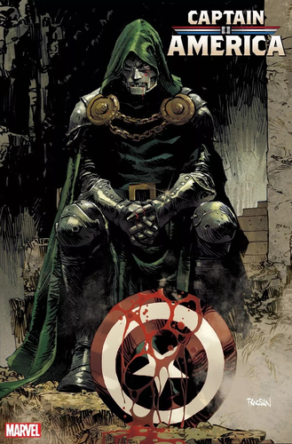 CAPTAIN AMERICA #14 DAN PANOSIAN DR. DOOM VARIANT 2024 NM+ SOLD OUT!