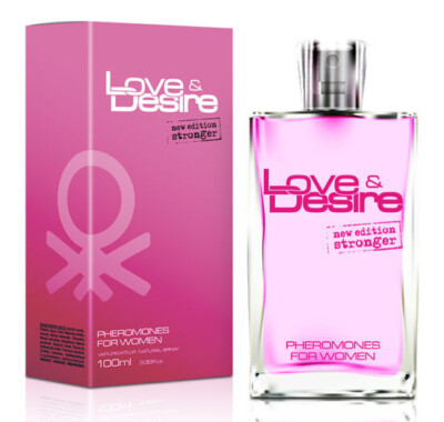 Love & Desire Parfum mit 4 stärke Pheromone für Frauen Sexlockstoff Lust 100 ml