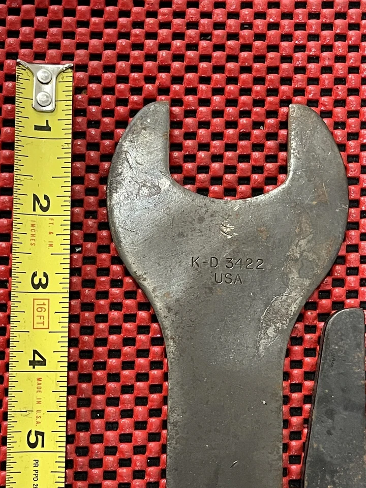 JUEGO DE LLAVES EMBRAGUE VENTILADOR K-D TOOLS KD-3136 HECHO EN EE. UU. M6 Foto 3 de 3