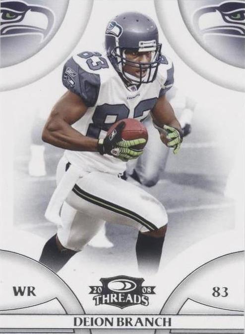 2008 Donruss Threads Deion Branch #136 - 1 of 2