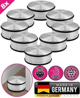8X Edelstahl TüRstopper Boden Rutschfest, Massiv TüRhalter 1,20 Kg - 11,5X5,5Cm