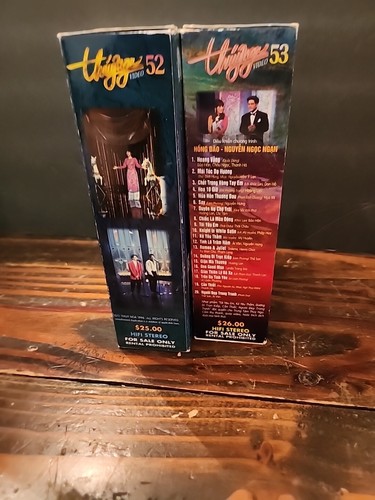 Paris By Night Lot Number 35 36 Vietnamese 2 VHS Tape Set Thuy Nga 1995 - Picture 2 of 10