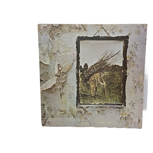 Led Zeppelin IV Zoso LP Album 1977 Atlantic Records Reissue SD
