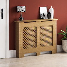 SALE Radiator Cover Medium Modern Cabinet Shelf MDF Grill Furniture Unfinished 