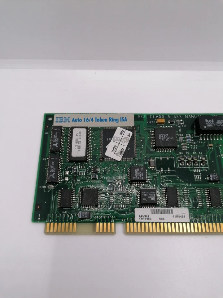 SCHEDA DI RETE IBM 41H8462 AUTO 16/4 TOKEN ANELLO ISA USATA - Immagine 2 di 4