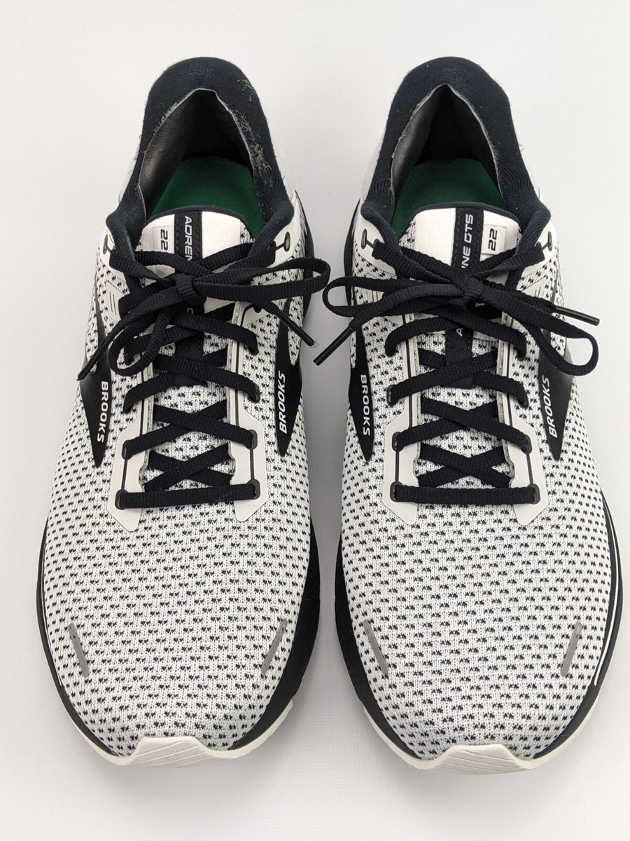 Brooks Adrenaline GTS 22 Mens Size 14 White Black Running Shoes Sneakers EUC MEN main image 4