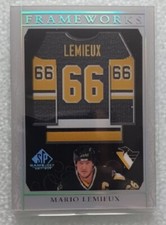 MARIO LEMIEUX 2020-21 Upper Deck SP Game Used #F-ML FRAMEWORKS Jersey insert