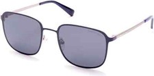 Kenneth Cole New York KC7231 91D Blue Metal Polarized Sunglasses Frame 54-20-140