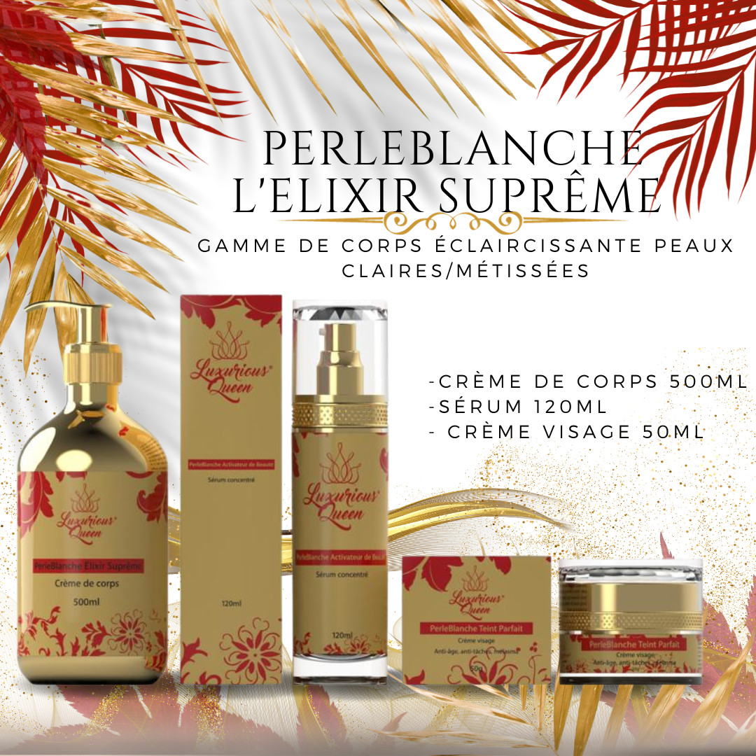 Élixir suprême réparateur PerleBlanche pour teint clair à métisse 30ml