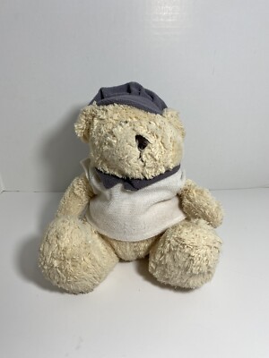 Gulliver Bear Brown, Small Conductor Hat Polo Collared Shirt Please Read