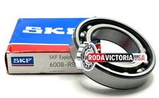 SKF 6008 RS1 C3 Deep Groove Ball Bearing, Open, No Seals 40x68x15 mm.