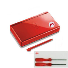 Full Housing Shell Case Cover Replacement Repair Parts for NDS DS Lite NDSL Red