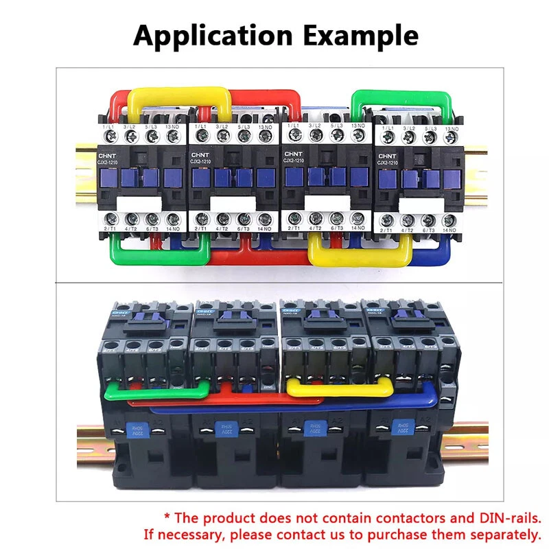 Terminal Barrier Strip Contactor Contact Short Circuit Connection 2/3/4 Position - Image 4 of 4