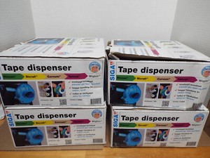 Lot Of 4 - used SIGA tape dispenser 7640105090259