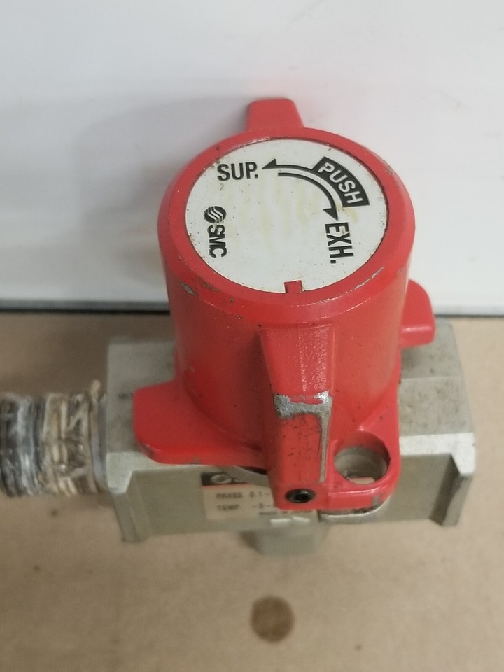 SMC VHS451004 Pneumatic Lockout Double Action Valve eBay