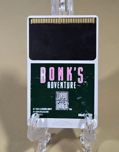 Bonk's Adventure TurboGrafx 16 HuCARD TESTED & WORKING