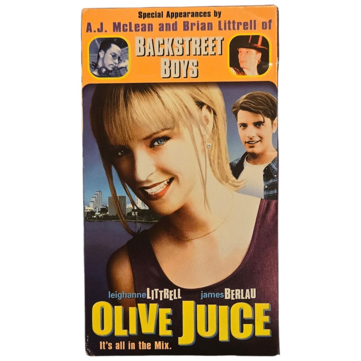 Olive Juice VHS Tape Movie Backstreet Boys AJ McLean Brian
