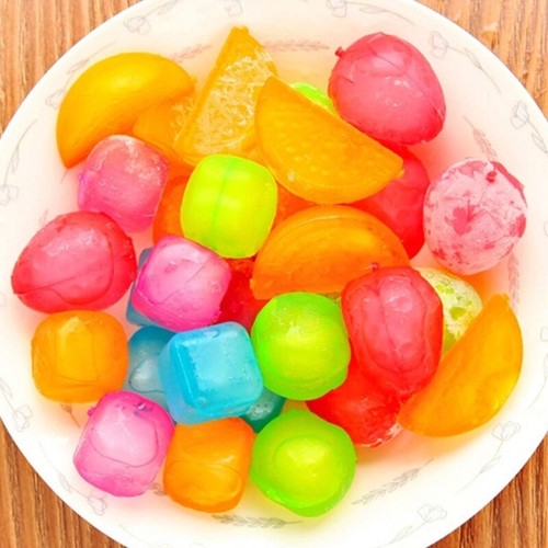 6 Pcs Colorful Refreezable Ice Cubes Reusable Ice Pellets for Beverage - Picture 4 of 10