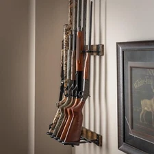 Gun Rack Wooden Shotgun Rack Rifle Storage Rack Holde Wall Mount Gun Display Rac