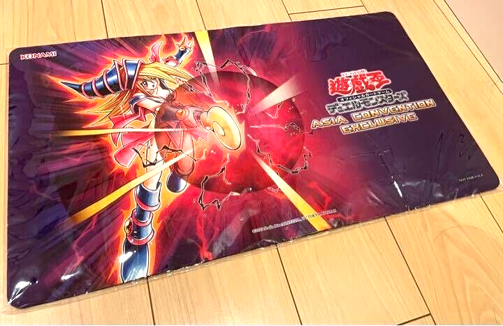 Yugioh Official Playmat Dark Magician Girl Asia CONVENTION