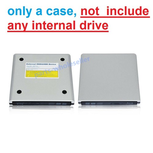 USB 3.0 SATA external Caddy Enclosure Case for laptop CD DVD writer burner drive - Picture 6 of 7