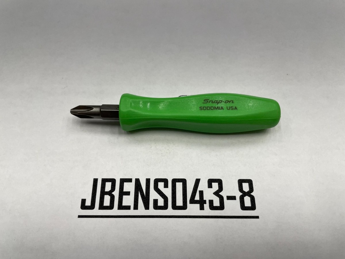 Snap-on Tools USA NEW GREEN Reversible Magnetic Bit Pocket