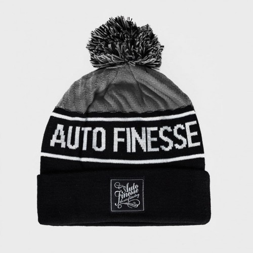 Auto Finesse Bobble Knitted Beanie Hat 