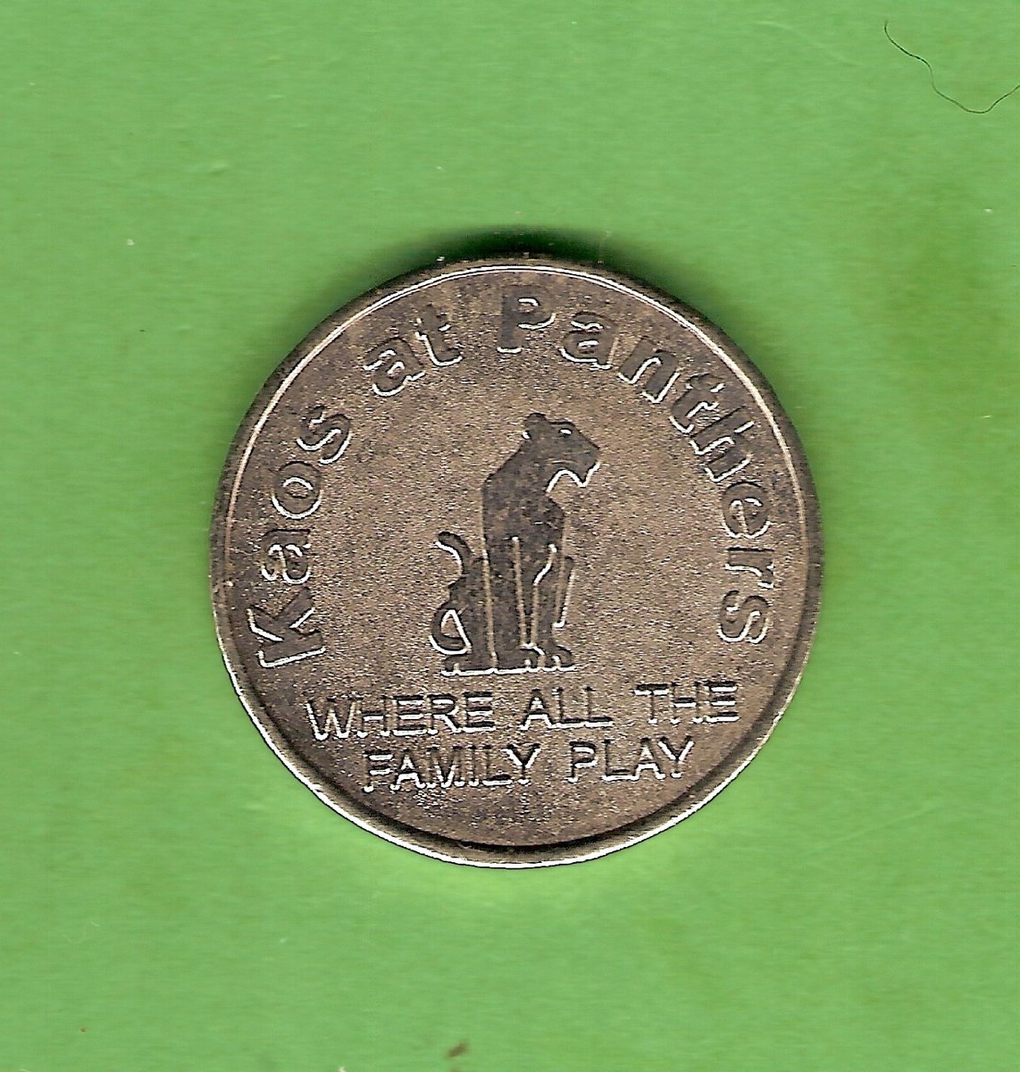 D249, KAOS AT PANTHERS TOKEN | eBay Australia