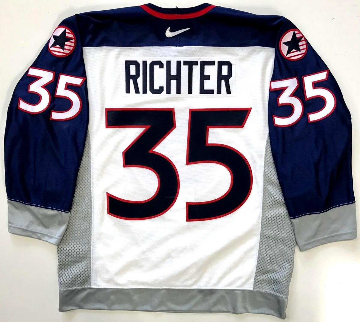 1998長野冬季オリンピック、日本チームユニフォーム MIKE RICHTER TEAM USA 1998 NAGANO OLYMPICS NIKE AUTHENTIC JERSEY