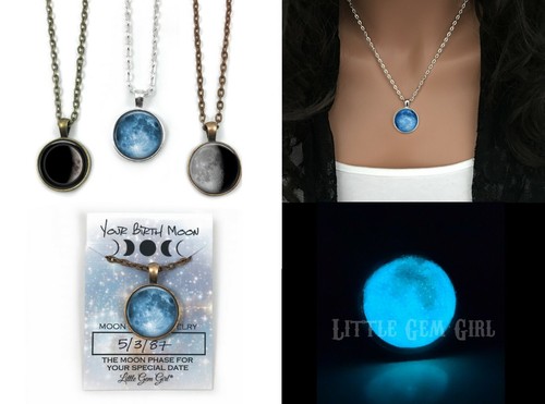 Glow in the Dark Custom Birth Moon 