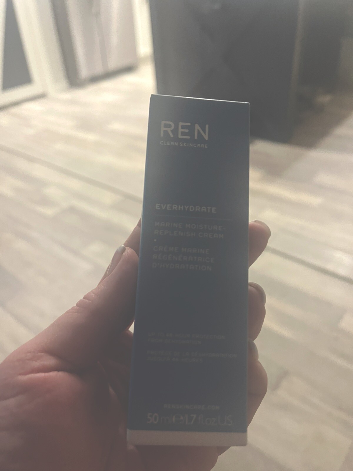 🌊 REN Clean Skincare Everhydrate Marine Moisture-Replenishing Cream 50ml | NEW