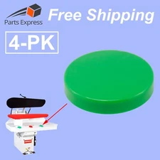 DUCO®  [4-PK] GREEN BUTTON for UNIPRESS Press Machines, (Part #30737-01)