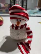 TY Jingle Beanie Baby - MR. FROST the Snowman (4 inch) - Ornament Holiday 2005