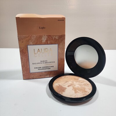 Laura Geller Baked Balance-N-Brighten Color Correcting Foundation LIGHT .71oz