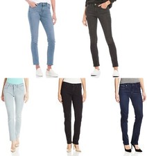 Levis Classic Mid Rise Skinny Jeans Womens Zipper Fly 5 Pocket Stretch Denim