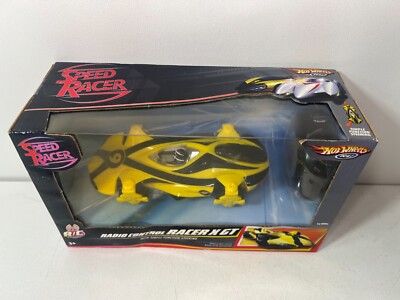 Hot Wheels Speed Racer Yellow Radio Control X GT 2008 | eBay