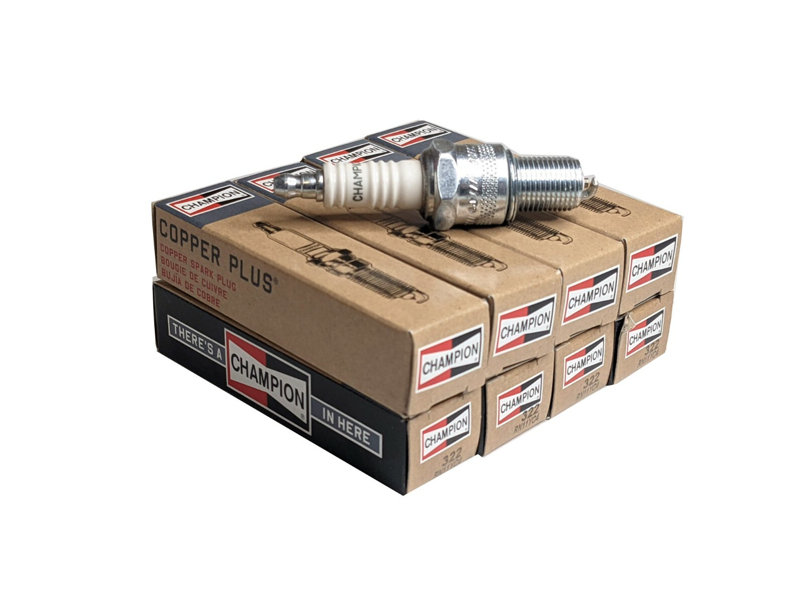 8 Champion 25 RV17YC Spark Plug Set Chevrolet GMC C K Series Camaro MORE