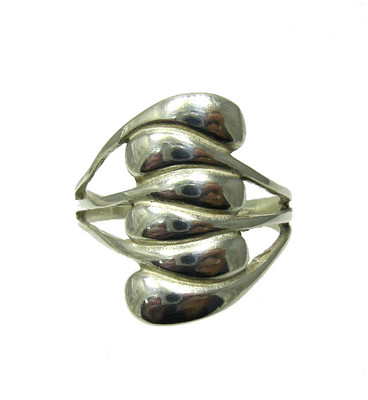 Echt Sterling Silber Ring gestempelt massiv 925 Top Qualität Handarbeit
