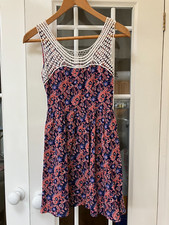 Charlotte Russ Short Dress - Size Small - Multicoloured - Lined