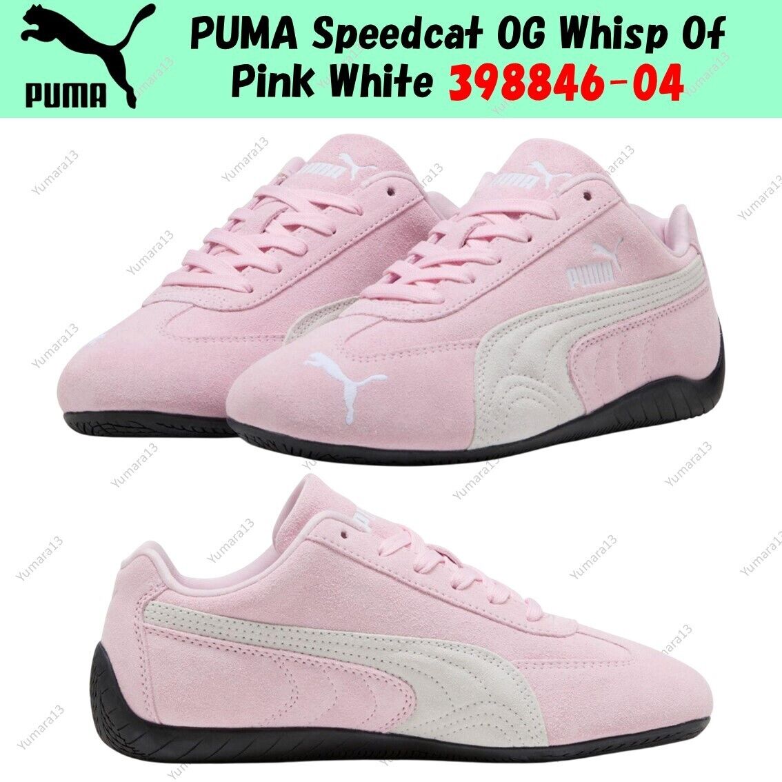 PUMA Speedcat OG Whisp Of Pink White 398846-04 Men's Size | eBay PUMA Speedcat OG Whisp Of Pink White 398846-04 Men's Size | eBay