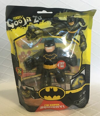 Heroes of Goo Jit Zu  DC SuperHeroes BATMAN Hero Pack Figure Toy NEW