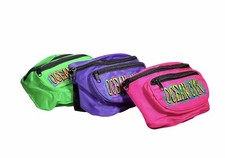 Vintage 90s Beach Fanny Pack Waist Bags NOS Neon Colors