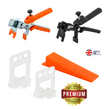 ASTON BS Tile Levelling system Tile Spacer Clips 2mm System Tool, Wedges, Pliers