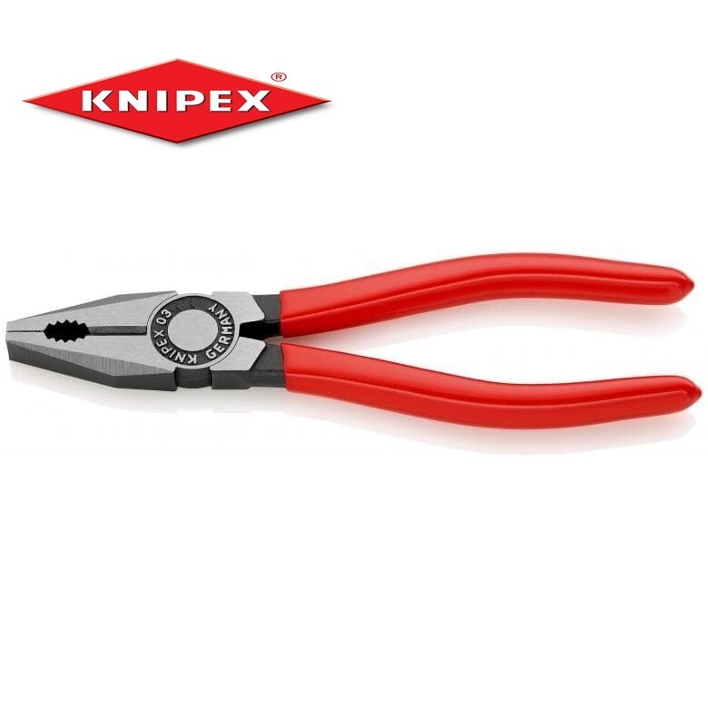 Pinza Universale Combinata Knipex 180mm 03 02 180 - Made in Germany