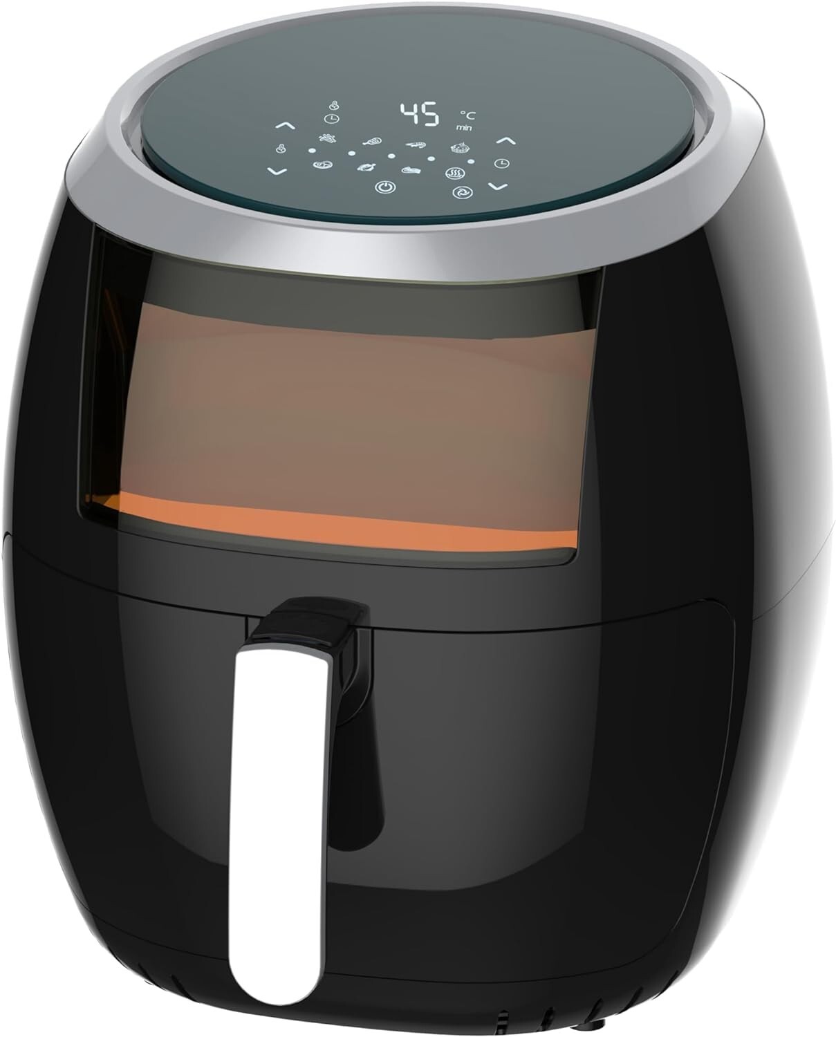 Zephir, Friggitrice ad Aria 6 Litri, 1800W, 8 Programmi di Cottura, Temperatura