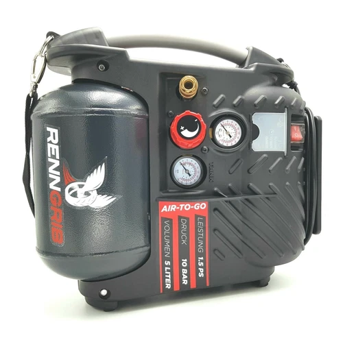 Druckluft Kompressor tragbar "AIR-TO-GO" 5 Liter Tank