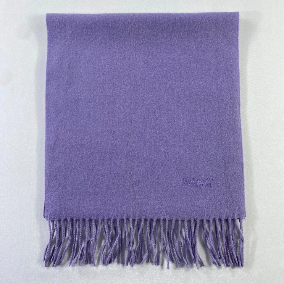 United Colors Of Benetton Bufanda Silenciador Invierno Cuello Bufanda Lana Bufandas Foto 2 de 4