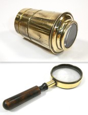 Monocular & Magnifier Circa 1900